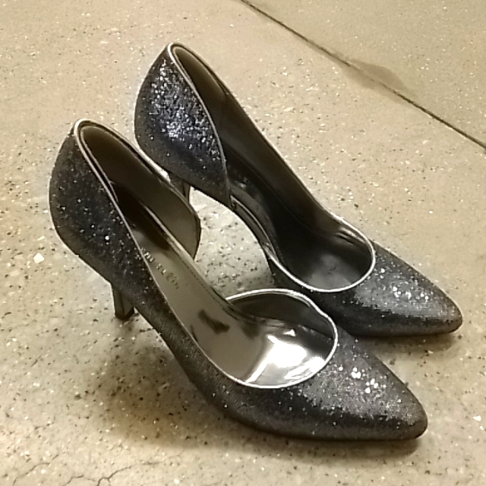 Anne Klein Glitter Heeled Shoes | 8M | EUC!